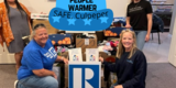 CARES Committee Share the Warmth donation drive 2022