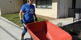 Good Neighbors Committee mulching project with Foothills Housing
