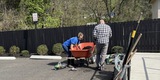 Good Neighbors Committee mulching project with Foothills Housing
