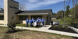 Good Neighbors Committee mulching project with Foothills Housing
