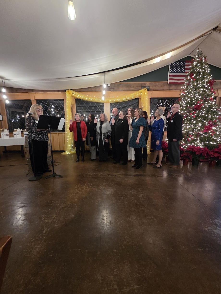 2026 Installation of Officers December 3, 2025