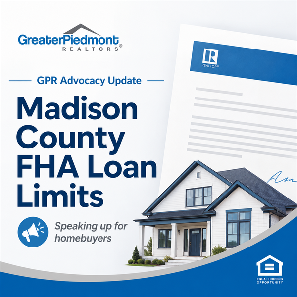 GPR Advocates for Madison County Homebuyers on FHA Loan Limits